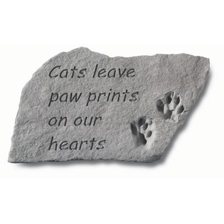 Kay Berry - Inc. Cats Leave Paw Prints On Our Hearts - Memorial - 14.5 Inches x 9.5 Inches KA313579